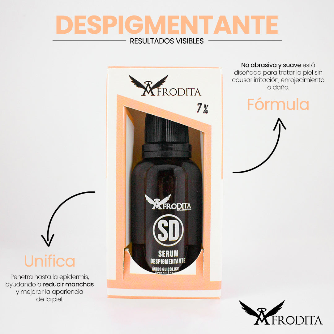 Sérum Despigmentante Afrodita SD – 7% | 30ml