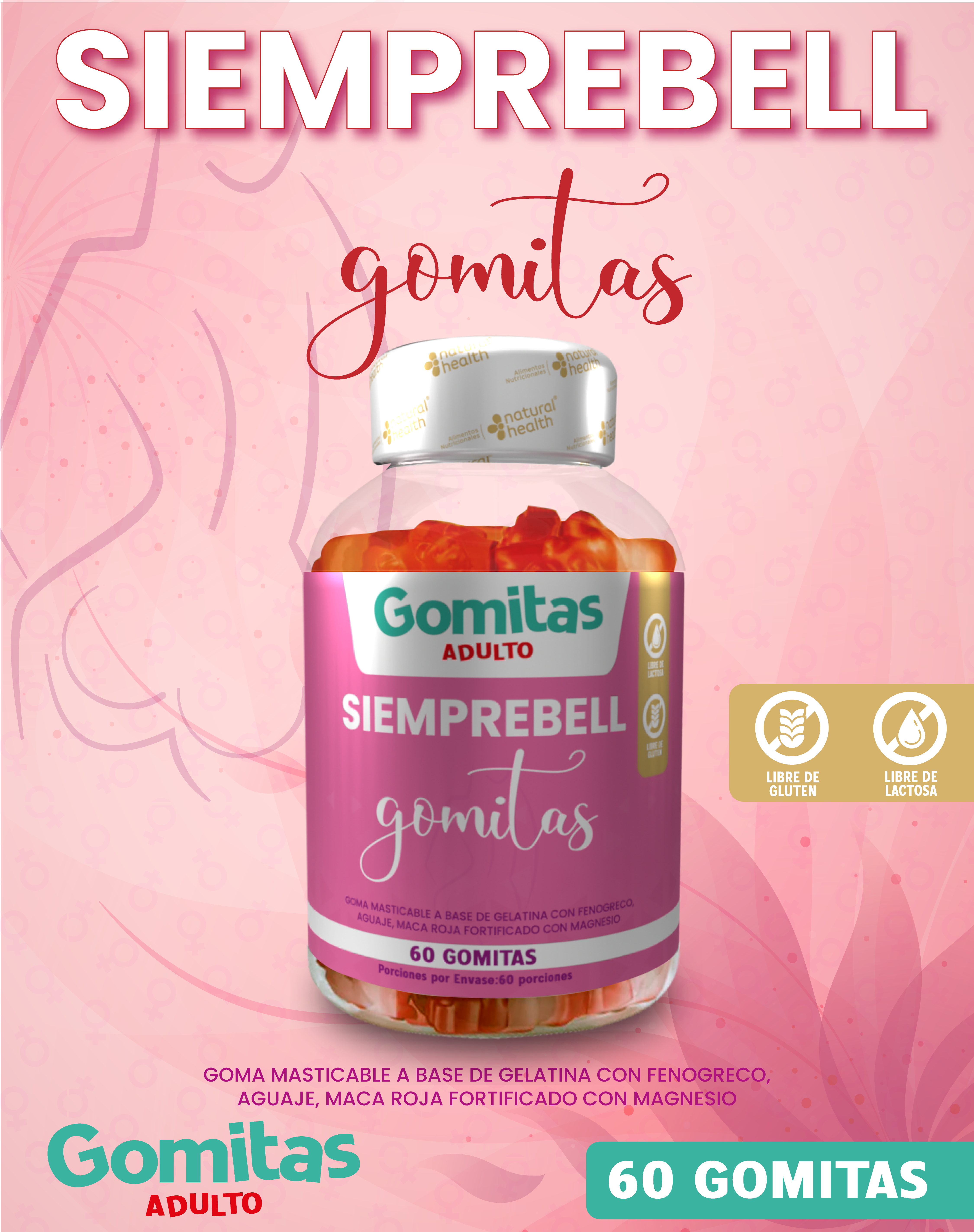 Gomitas BBL Aguaje con INVIMA – 60 unidades