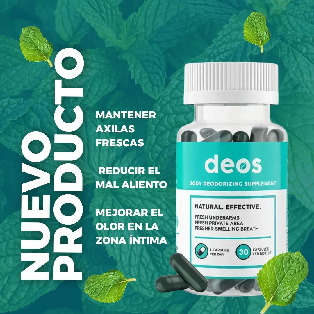 Deos Suplemento Desodorante en Cápsulas