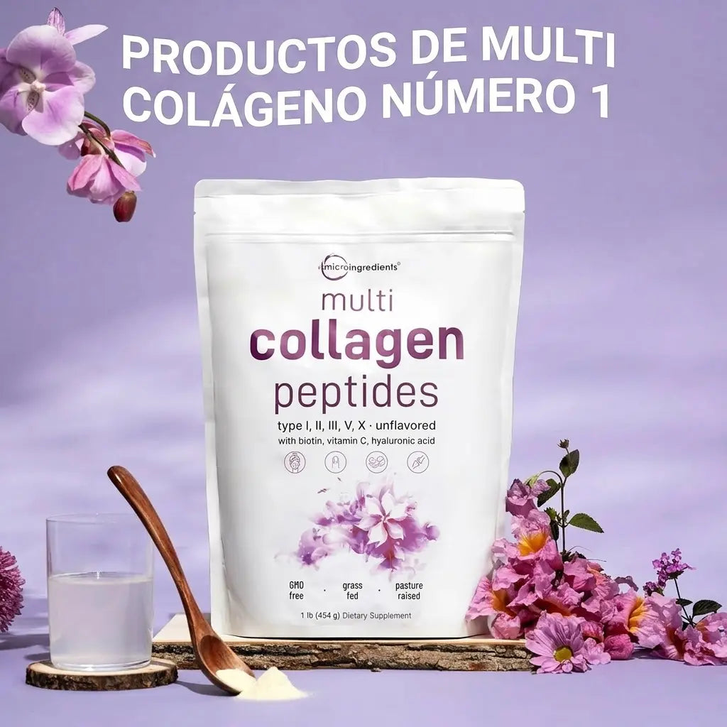 Multi-Colágeno 5 en 1 + Biotina & Vitamina C
