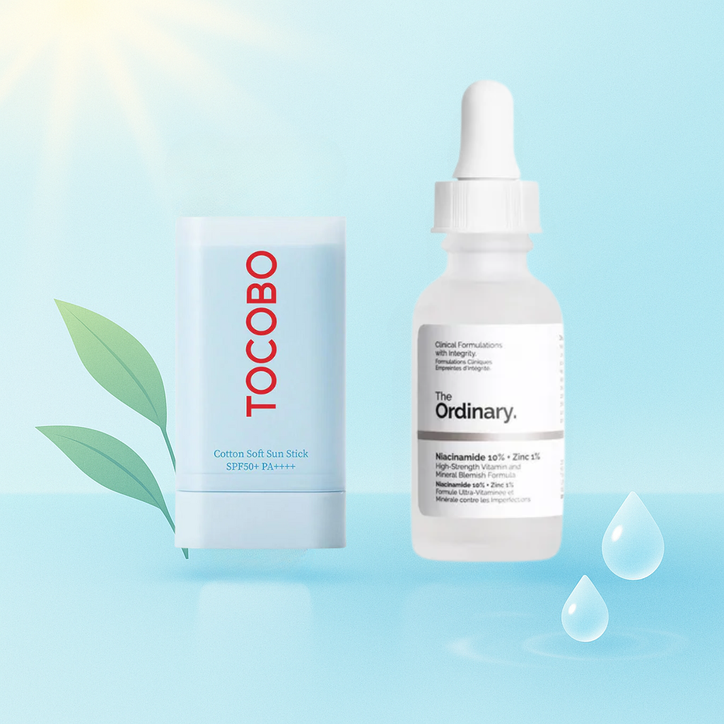 Niacinamida The Ordinary + Protector Solar Tocobo