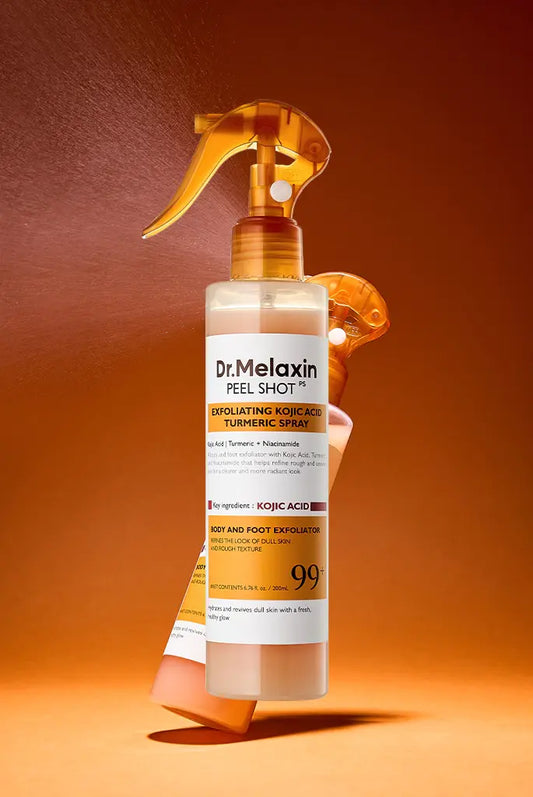 Dr. Melaxin Peel Shot P5 – Spray Exfoliante Corporal con Ácido Kójico