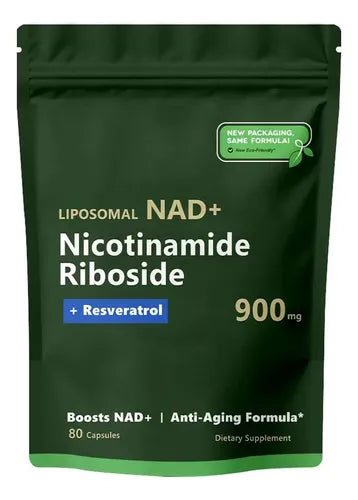 Liposomal NAD+ + Nicotinamide Riboside + Resveratrol (900 mg)