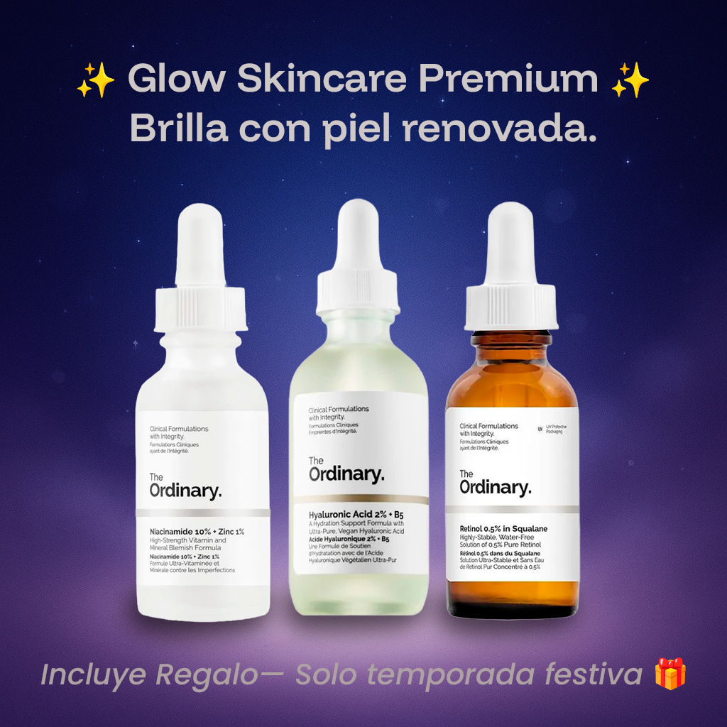 Combo Glow Skincare Premium — Piel Renovada y Radiante