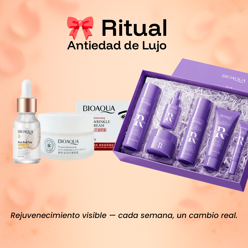 Combo Rejuvenecedor de Lujo — Antiedad Premium